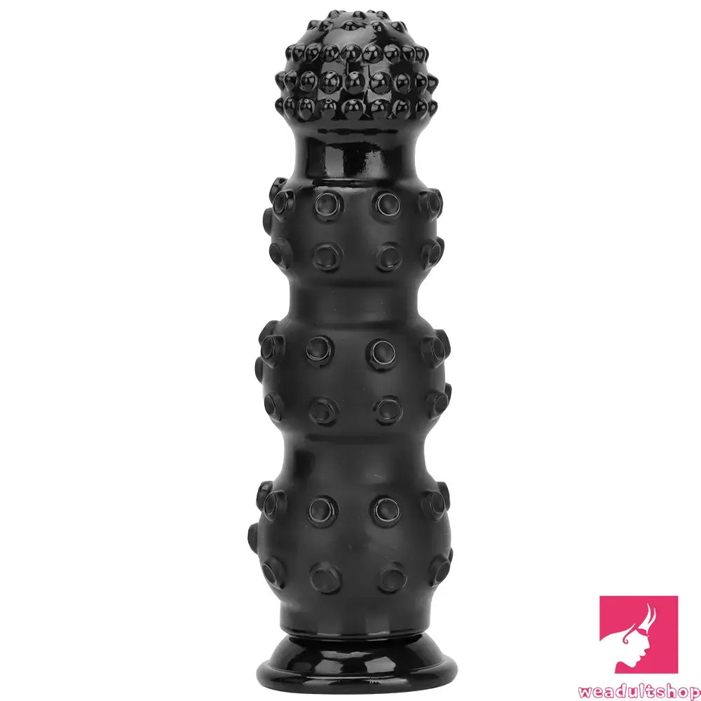 6.7in 9.84in 13.38in Super Black Animal Octopus Female Anal Plug Dildo