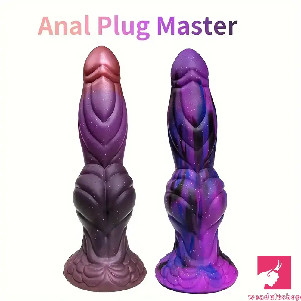 9.06in Liquid Silicone Monster Big Dildo For Males Females Adult Toy