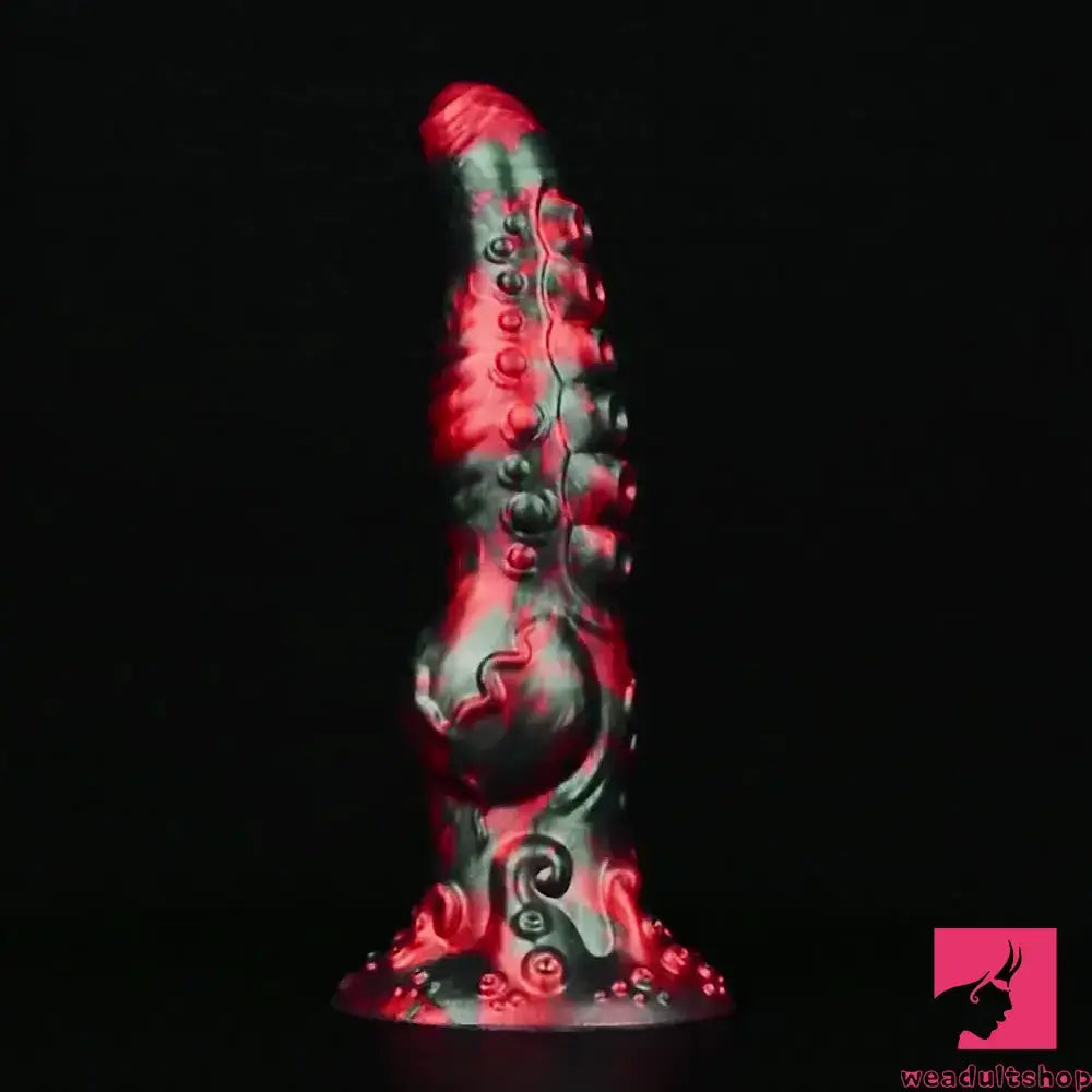 9.65in Silicone Big Soft Thick Tentacle Octopus Monster Sex Dildo