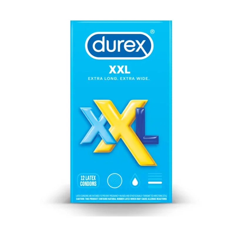 Durex XXL Lubed 12-Pack