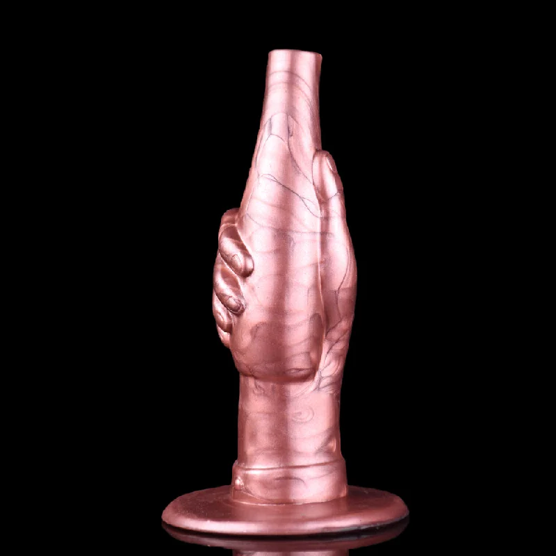 Fantasy Fist Anal Dildo Butt Plug - Wine Bottle Premium Silicone Suction Cup Sex Toy