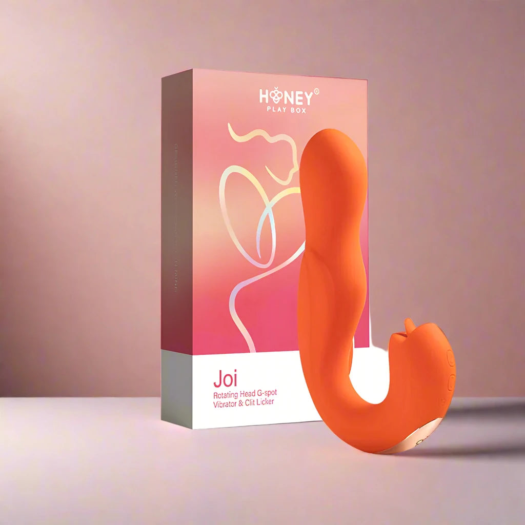 Joi Rotating Head Vibrator - Tongue Licking Vibe