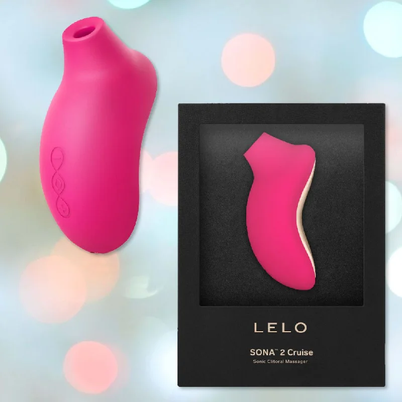 LELO SONA 2 Cruise Sonic Clitoral Massager - Cerise