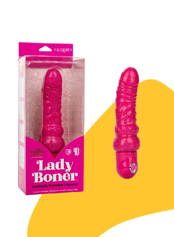 Naughty Bits LADY BONER Bendable Vibrating Dildo