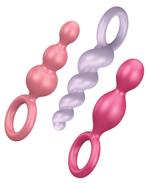 Satisfyer Booty Call Colored Set Of 3