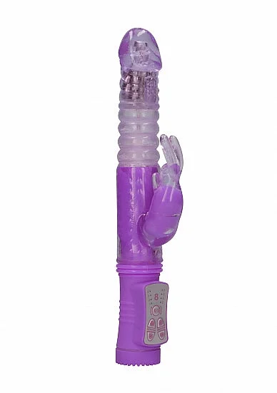 Thrusting Rabbit Vibrator - Purple