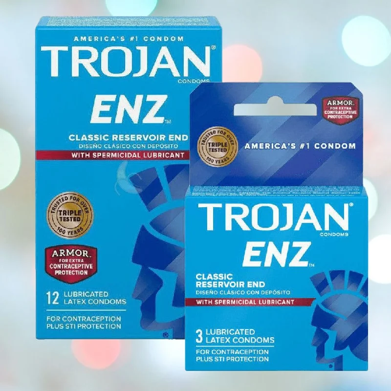 Trojan ENZ Armor Spermicidal Condoms