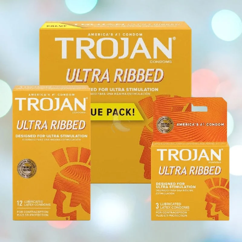 Trojan Ultra Ribbed Condoms