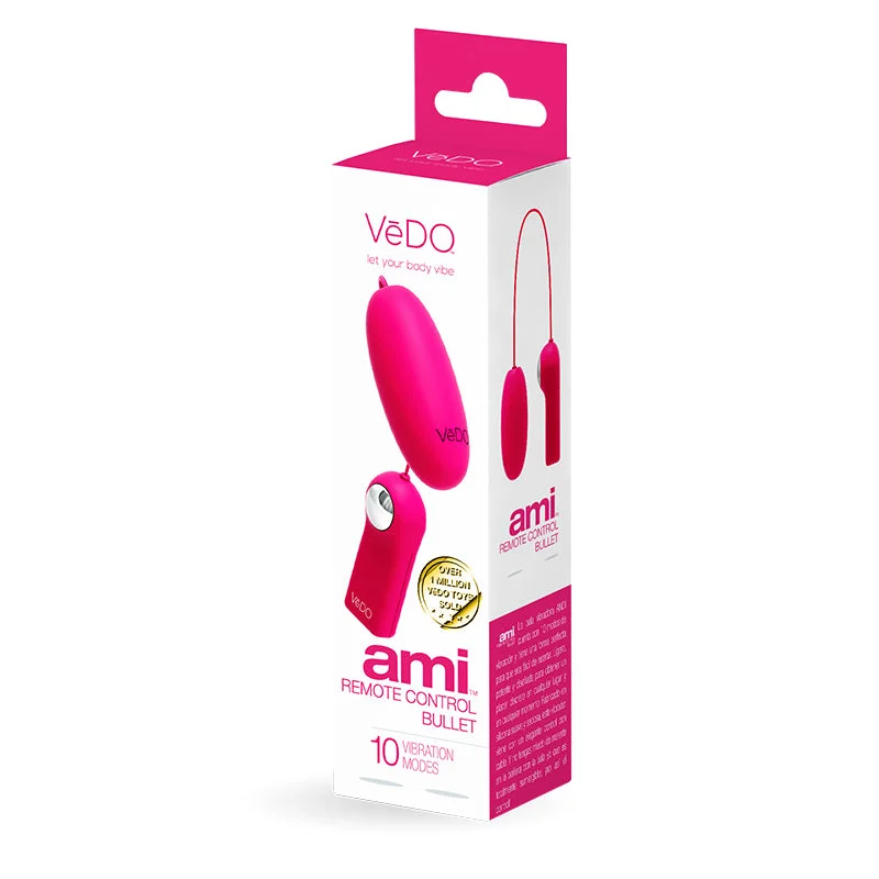 Vedo Ami Remote Control Bullet  Foxy Pink