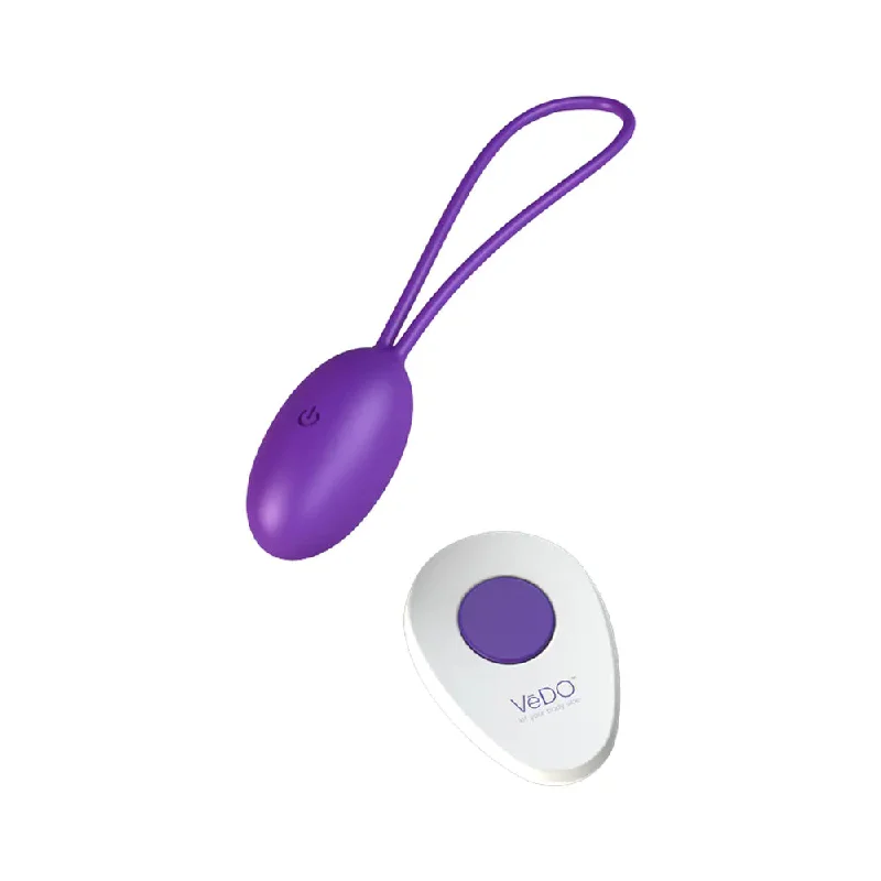 VeDO Peach Rechargeable Egg Vibe - Into You Indigo