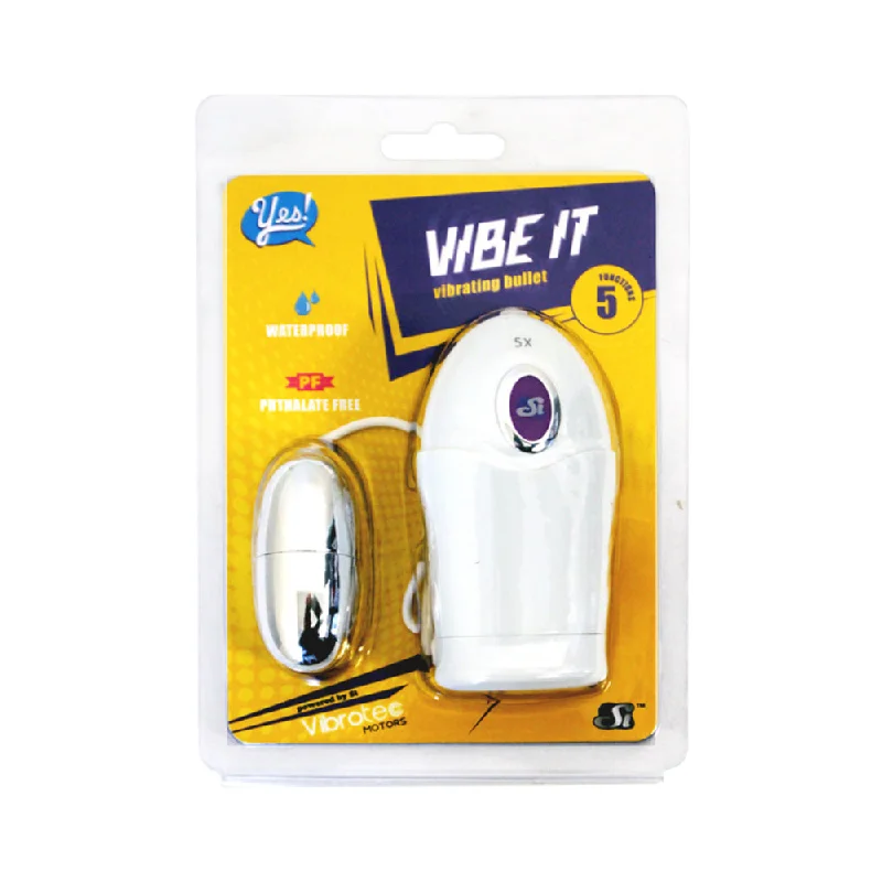 Vibe It White Bullet Vibrator