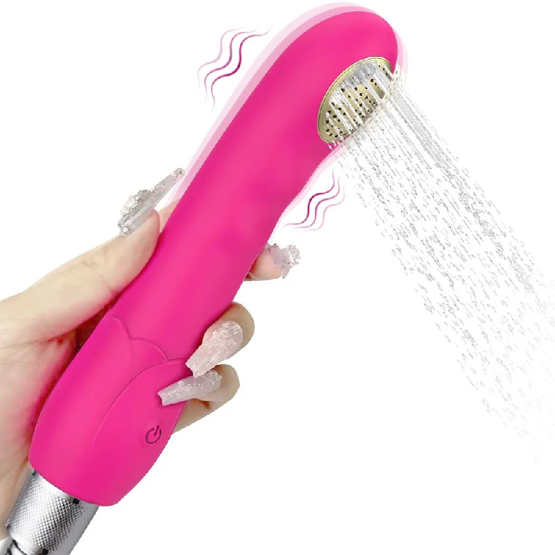 Vibrating Dildo G Spot Vibrator - Shower Vaginal Massager Dual-function Sex Toys for Women