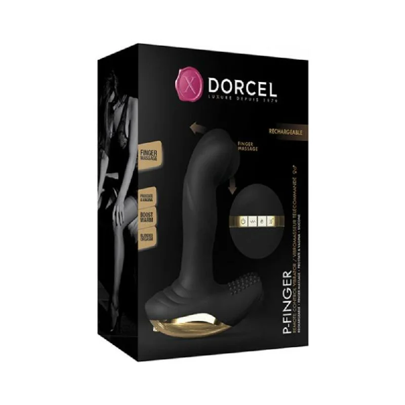 Dorcel P-Finger Come Hither - Black/Gold