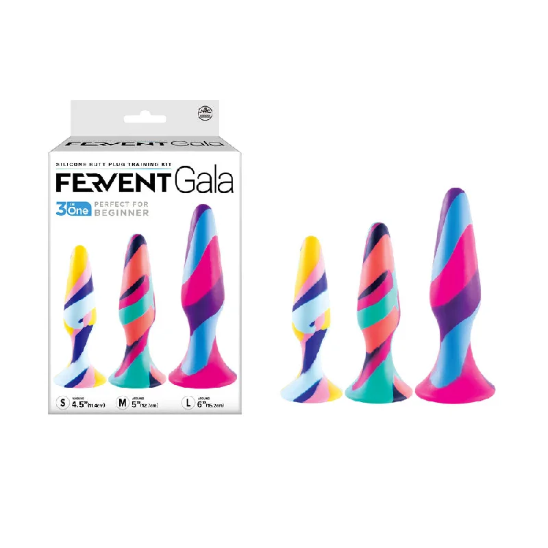 Fervent Gala Anal Training Butt Plug Kit