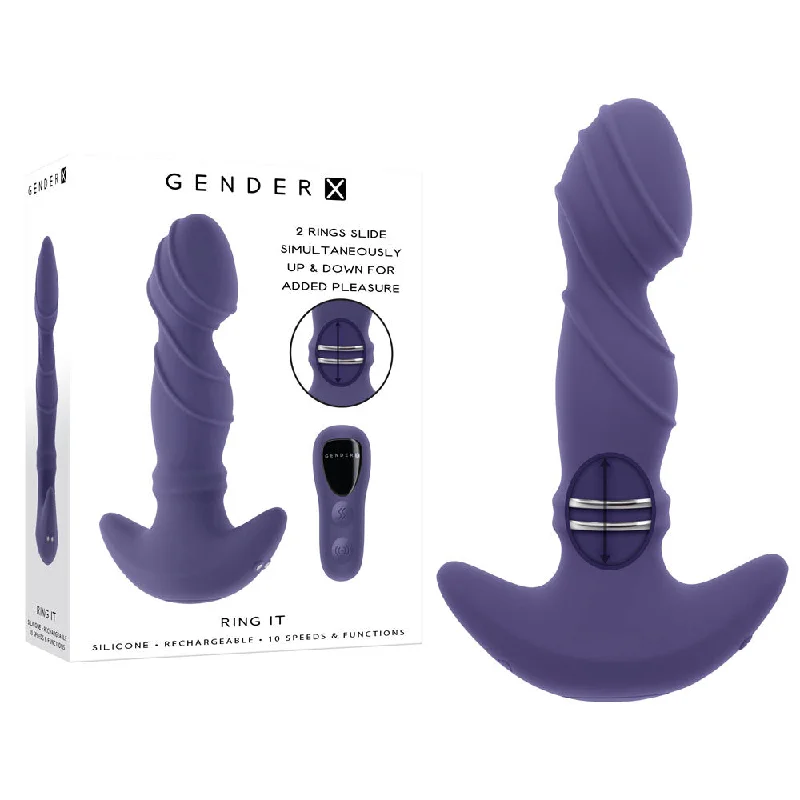 Gender X RING IT Anal Vibrator