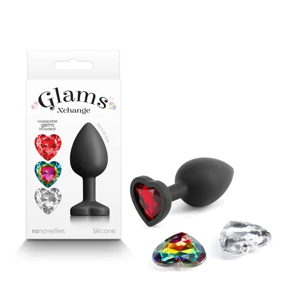 Glams Xchange Heart Small Butt Plug