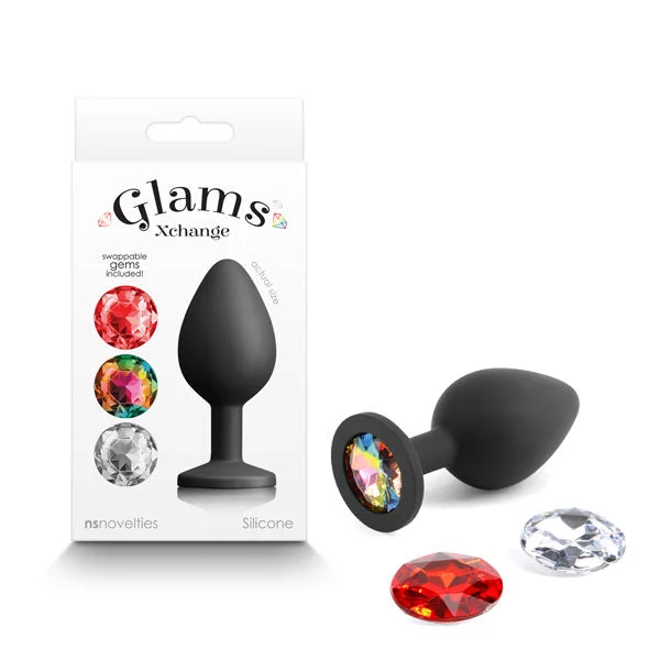 Glams Xchange Round Butt Plug - Medium