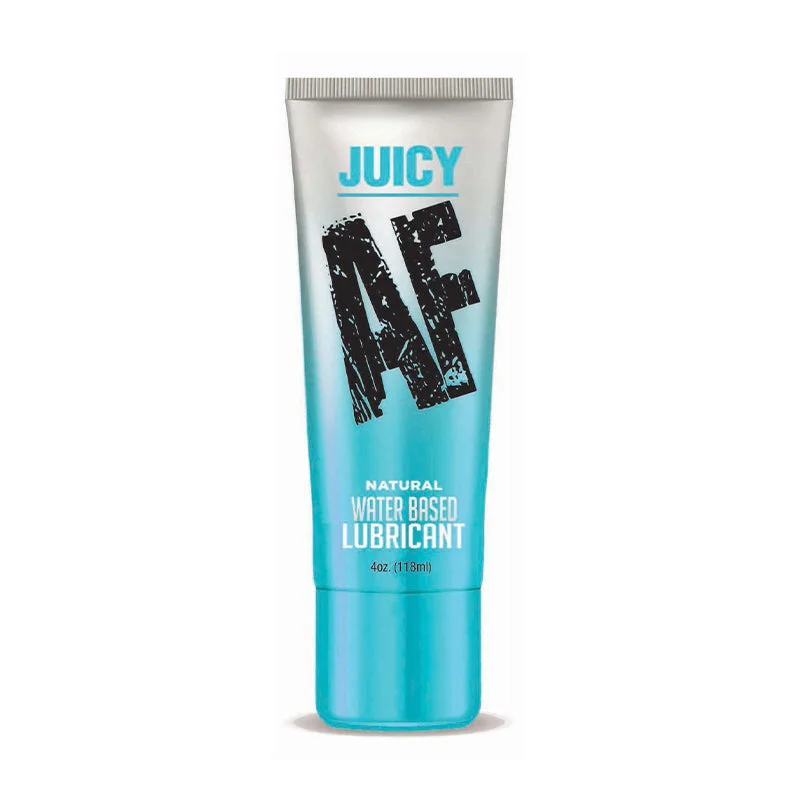 Juicy AF Water-Based Lube - Natural 4 oz.