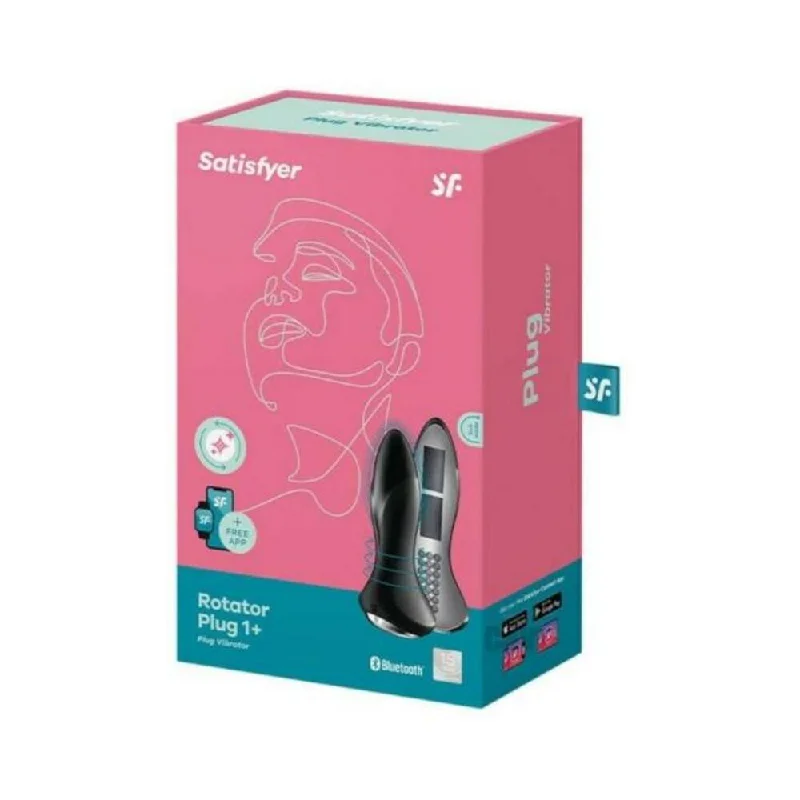 Satisfyer Rotator Plug 1+ - Black