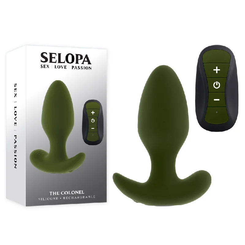 Selopa THE COLONEL Vibrating Butt Plug