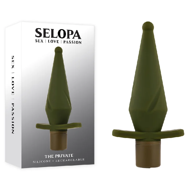 Selopa THE PRIVATE Vibrating Butt Plug