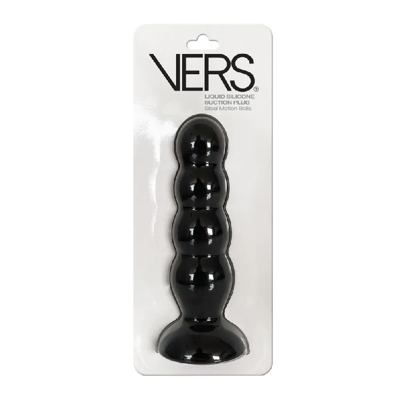 VERS Steel Motion Ball Butt Plug - Black