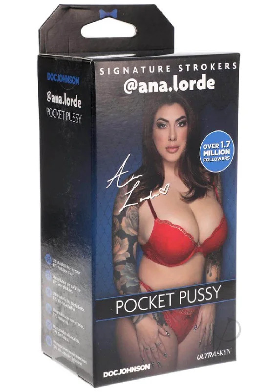 Experience Intense Pleasure with the Ana Lorde Signature Stroker - Molded for Ultimate Realism!