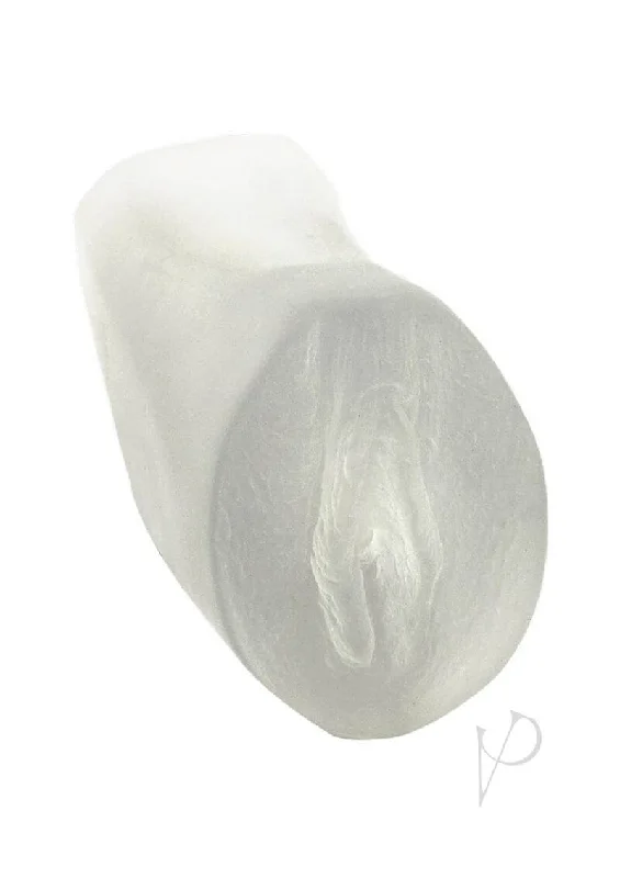 In a Bag Pussy Stroker Frost: Compact Pleasure in the Palm of Your Hand