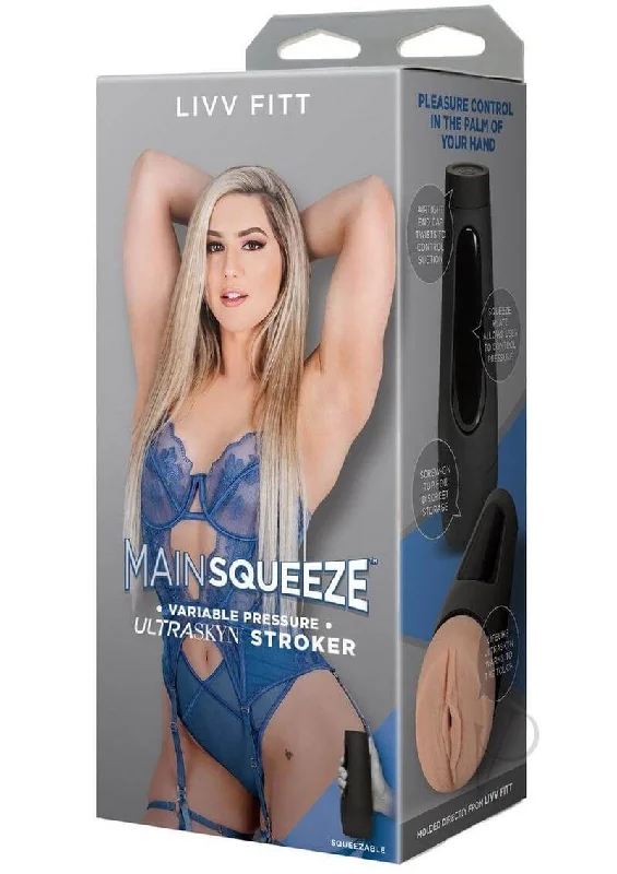 Main Squeeze Livv Fitt ULTRASKYN Pocket Pussy - Vanilla Flavor