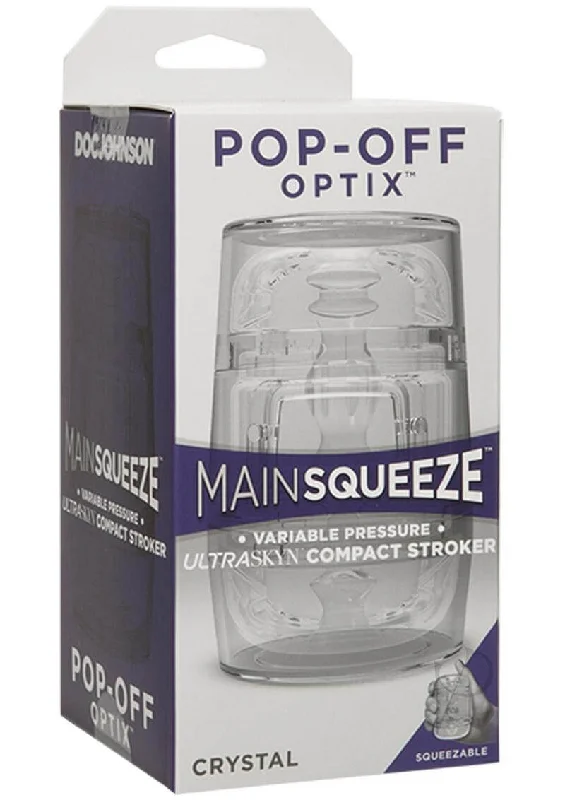 Main Squeeze Pop Off Optix Crystal Clear: Discover a New Dimension of Pleasure