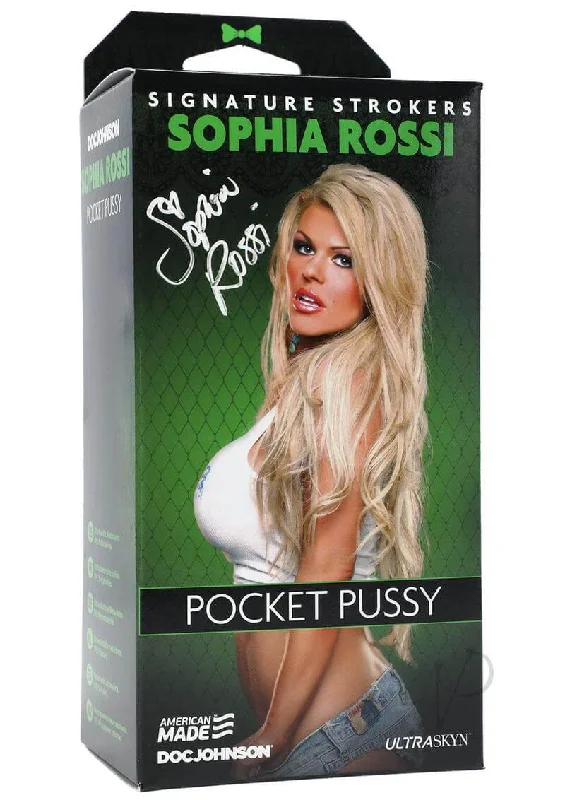 Martini Lover Sophia Rossi Realistic Pocket Pussy Signature Stroker