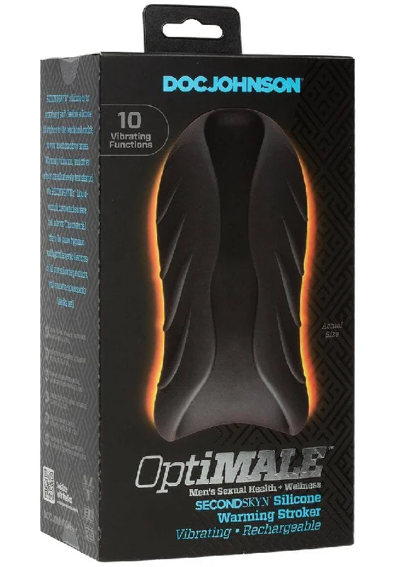 OptiMALE Silicone Warming Stroker - Elevate Your Solo Pleasure