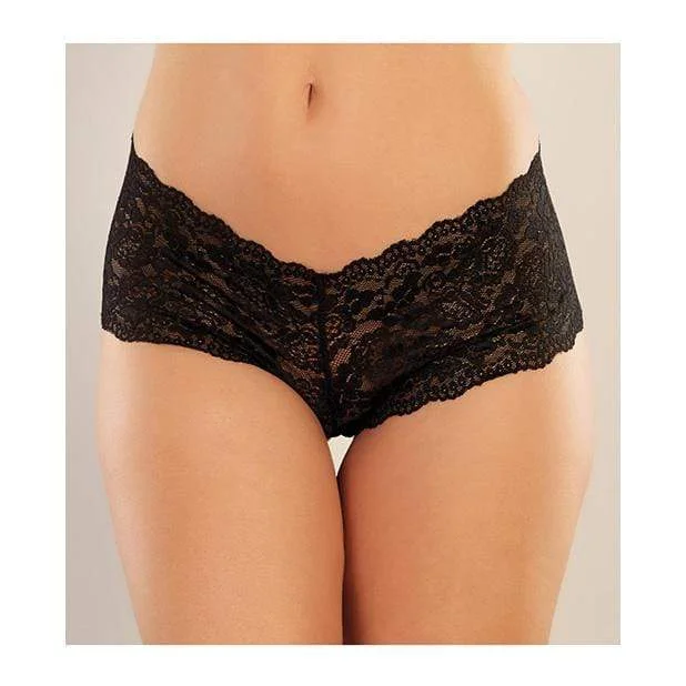 Allure Lingerie - Adore Candy Apple Panty O/S (Black)