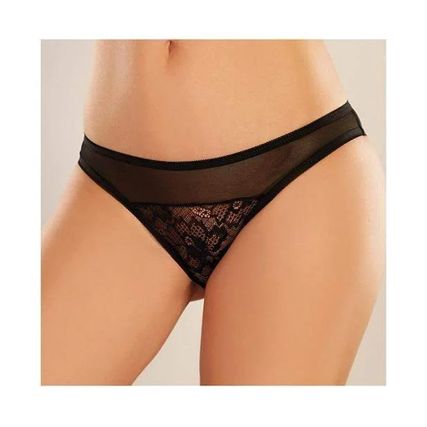 Allure Lingerie - Adore Just a Rumor Panty O/S (Black)